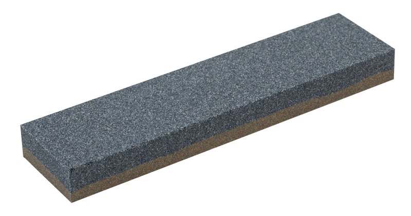 Smith's Smithâ€™s 50921 4â€ Dual Grit Combination Sharpening Stone - Storage Pouch - 8â€ Stone Combination - Coarse Stone - 100 and 240 Grit Sharpening Stone - Image 1